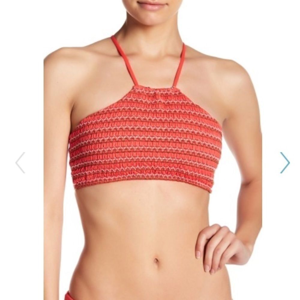 Maaji smocked bikini top